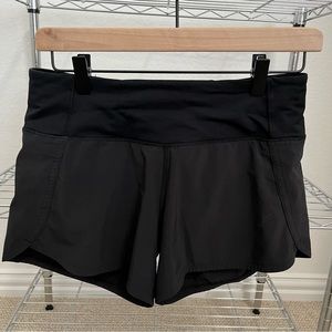 Black Lululemon Run Times Short